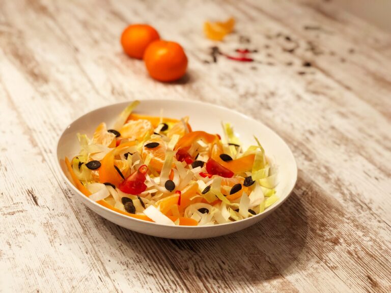 Chicorée-Mandarinen-Salat